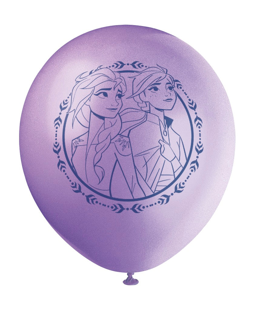 Disney Frozen 12in Latex Balloons 8ct