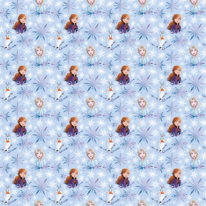 Frozen Gift Wrap 30in x 5ft
