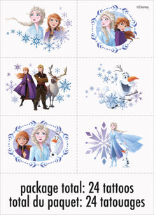 Disney Frozen Tattoos 24ct