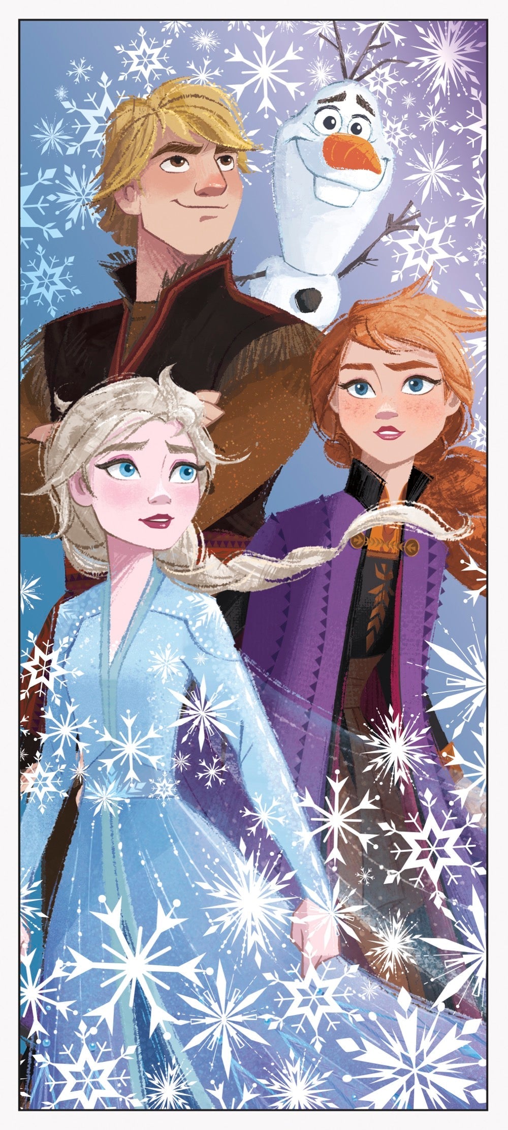 Disney Frozen Door Poster 27 x 60