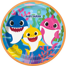 Baby Shark 9in Plates 8ct