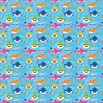 Baby Shark Gift Wrap 30in x 5ft
