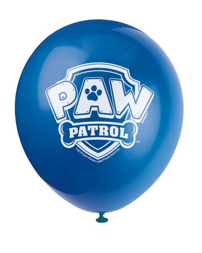 Paw Patrol 12in Latex Balloons 8ct