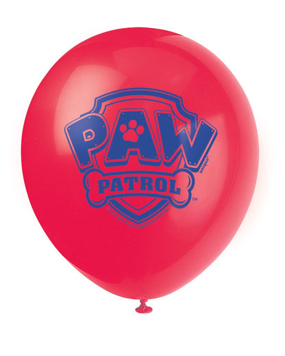 Paw Patrol 12in Latex Balloons 8ct