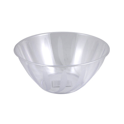Clear Plastic Swirl Bowl