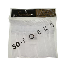 Sovereign Clear Cutlery 50ct