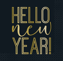 Roaring New Years Beverage Napkins 16ct