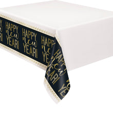 Roaring New Years Rectangular Plastic Table Cover 54 x 84