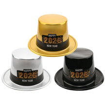 2026 New Year Top Hat - 1 Assorted Color