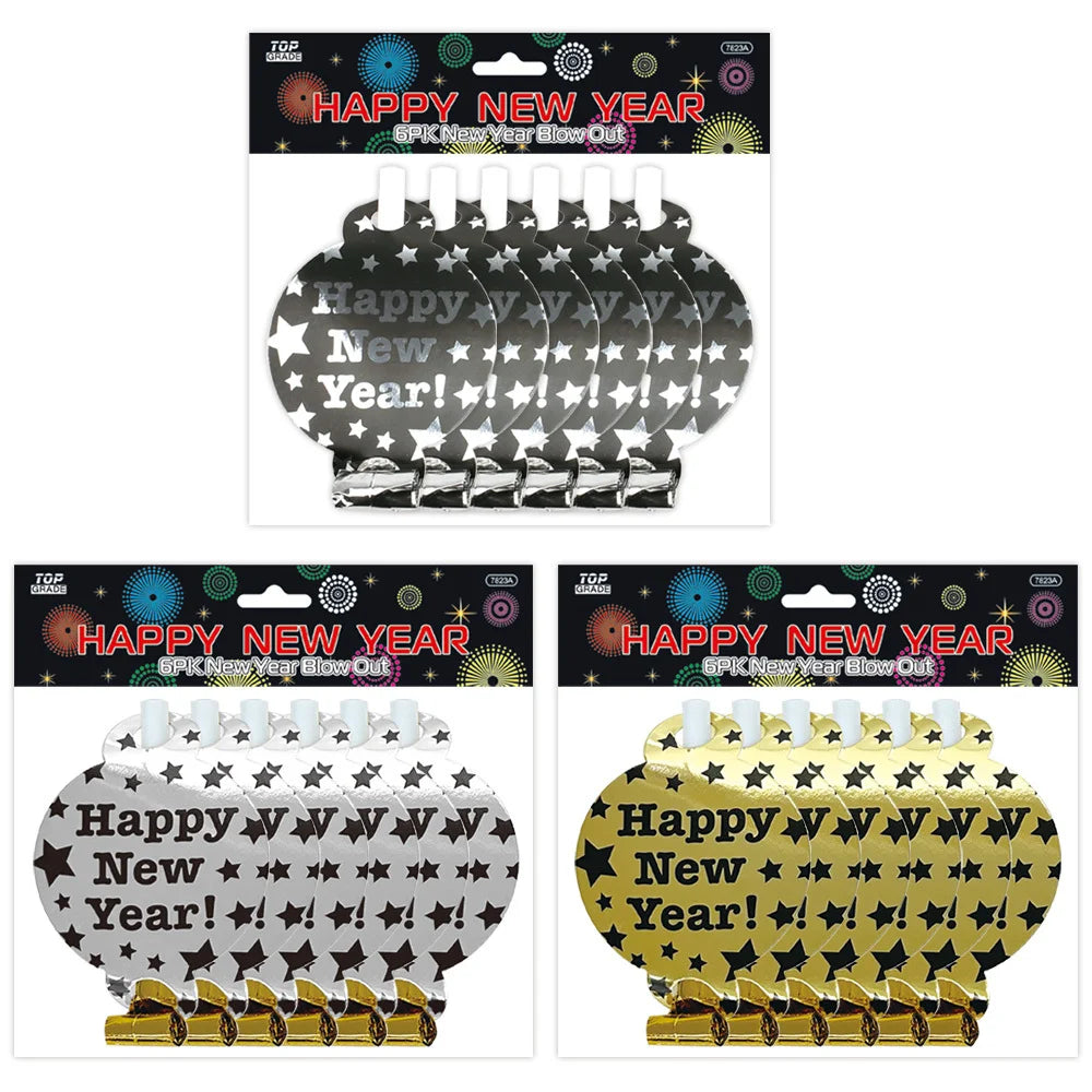 New Year Blowout BSG 6ct - 1 Assorted Color