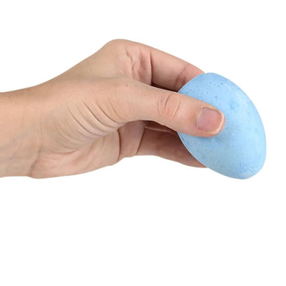 1 Pack of Egg Shaped Sidewalk Chalk in Cute Egg Carton Easte