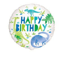 #170 Blue & Green Dinosaur  18in Balloon