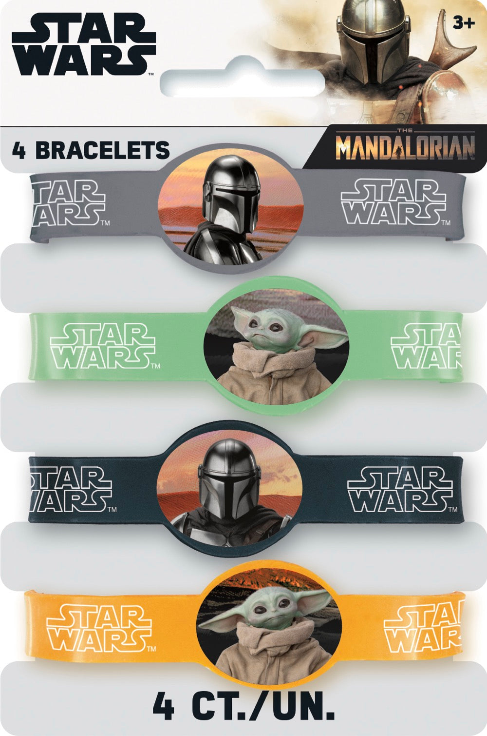 Mandalorian The Child Stretchy Bracelets 4ct