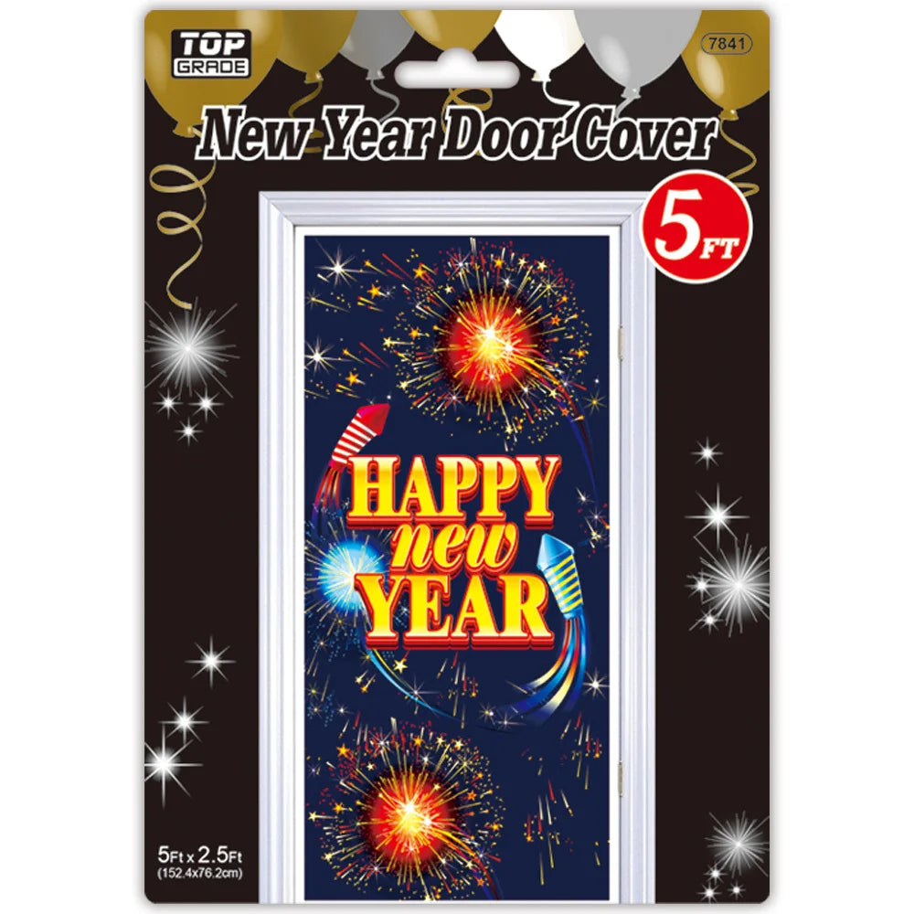 Happy New Year Door Cover 26.2in
