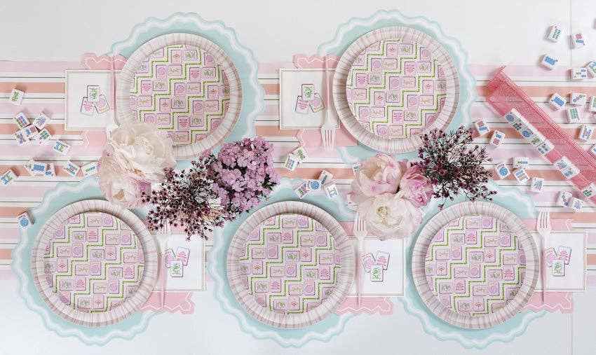 Mahjong Dessert Plates 8ct