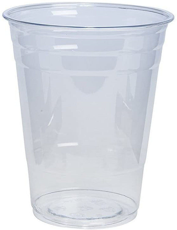 16oz Clear PET Cold Cups & Lids 50ct