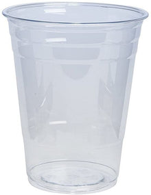 16oz Clear PET Cold Cups & Lids 50ct