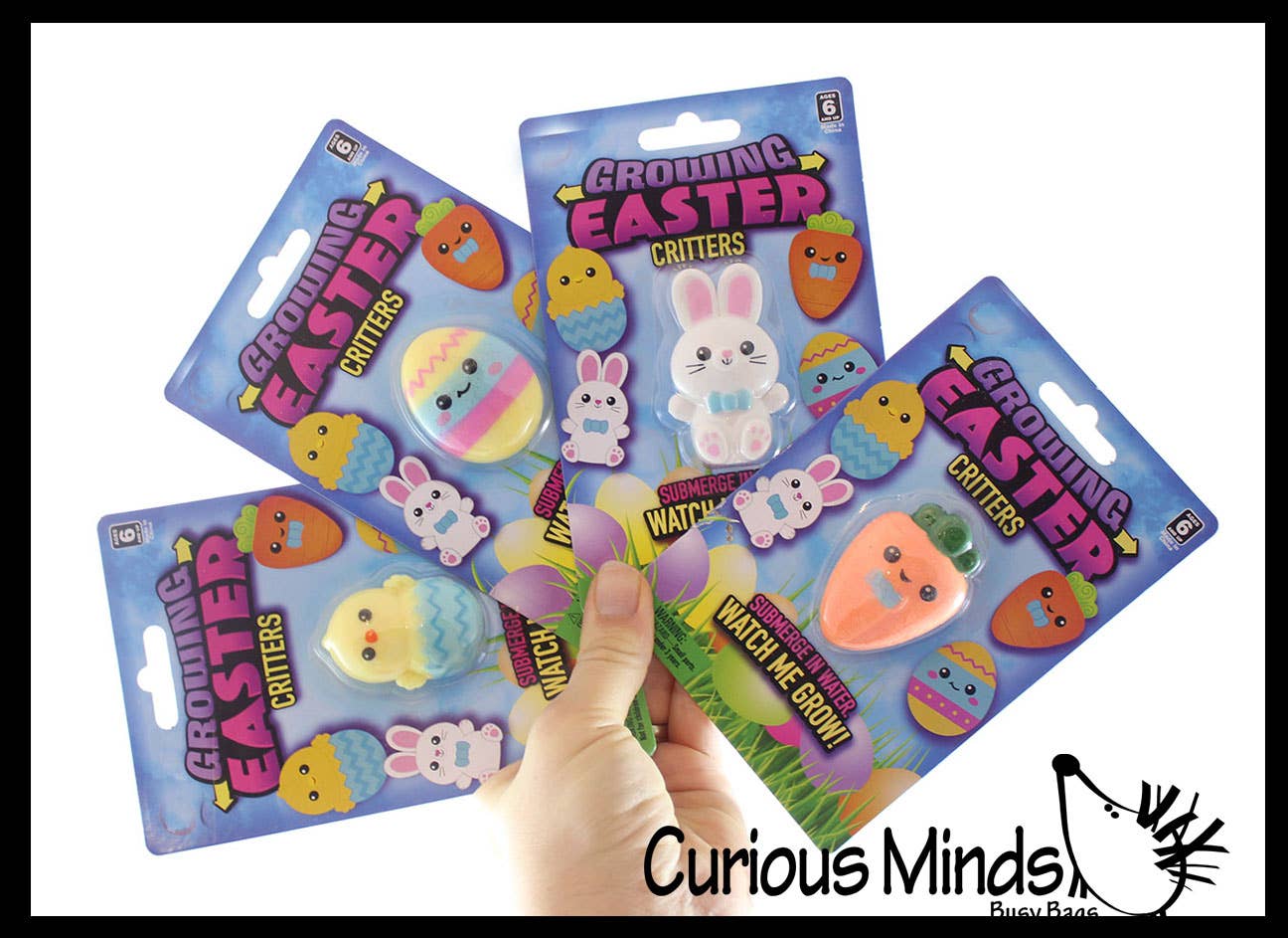 Grow a Easter Figure in Water - Add Water and it Grows - Cri