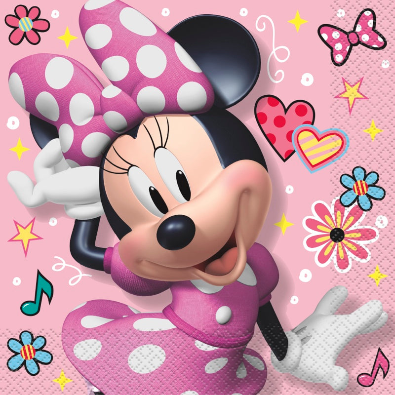 Minnie Mouse Lunch Napkins 16ct