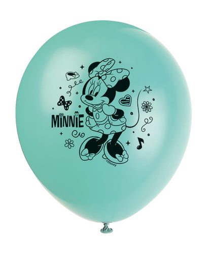 Minnie Mouse 12in Latex Balloons 8ct