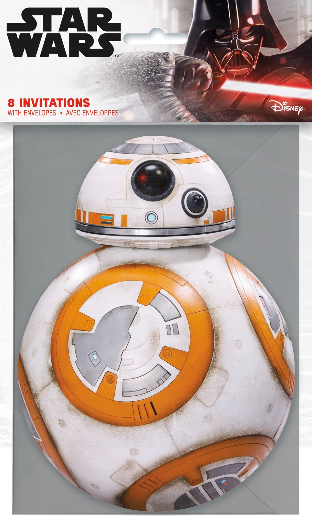 Star Wars Classic Large Invitations 8ct