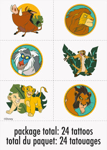 Disney Lion King Tattoos 24ct