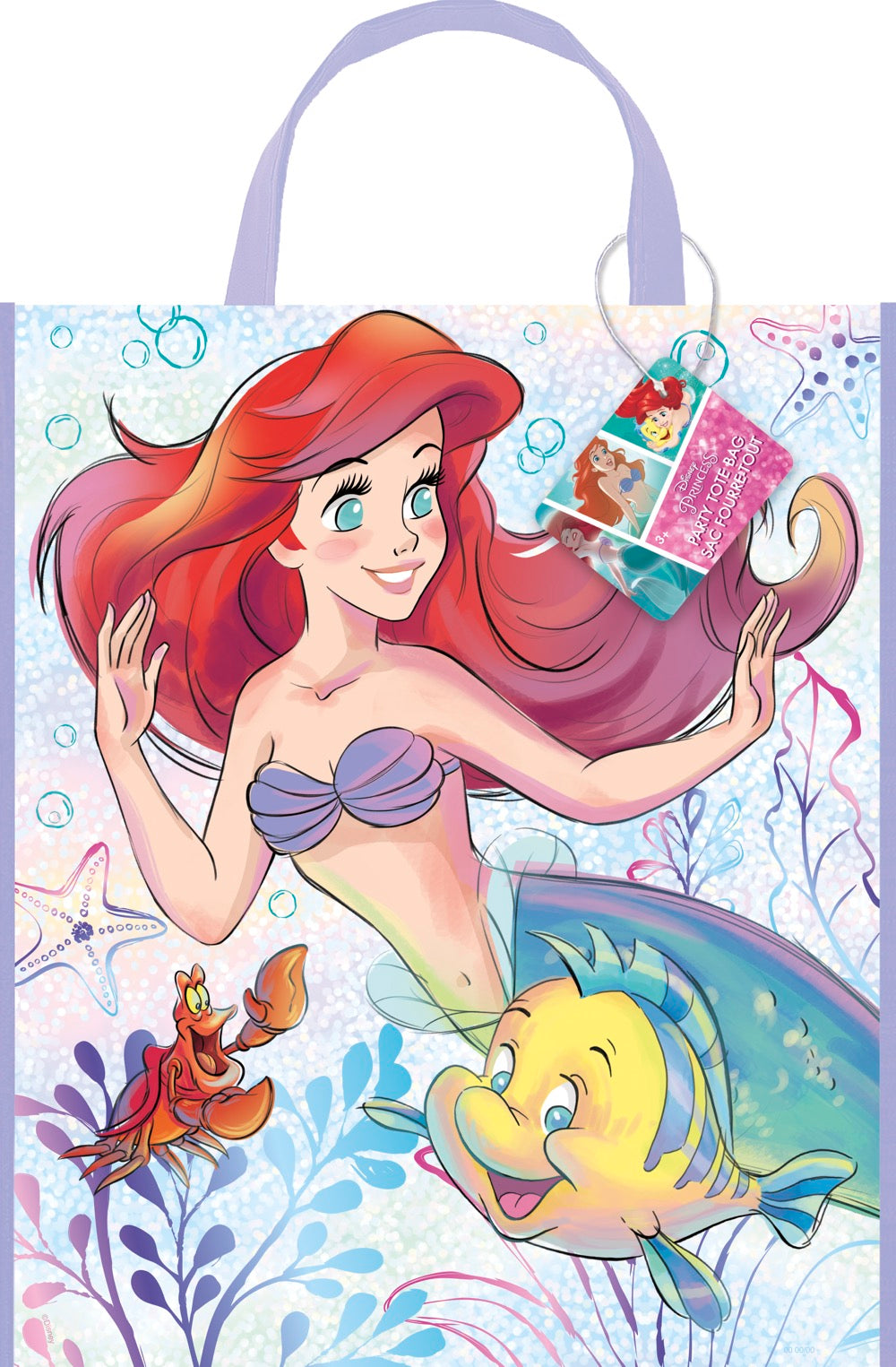 The Little Mermaid Tote Bag 13x11