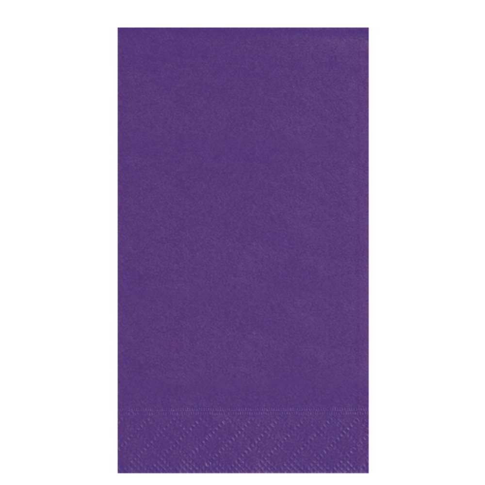 Purple Guest Towels 20ct