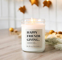 'Happy Friendsgiving' Gift Candle / Pumpkin Spice Scent