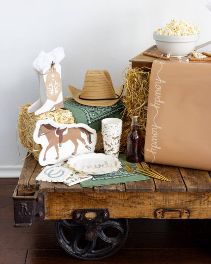 Howdy Paper Party Cups 8ct