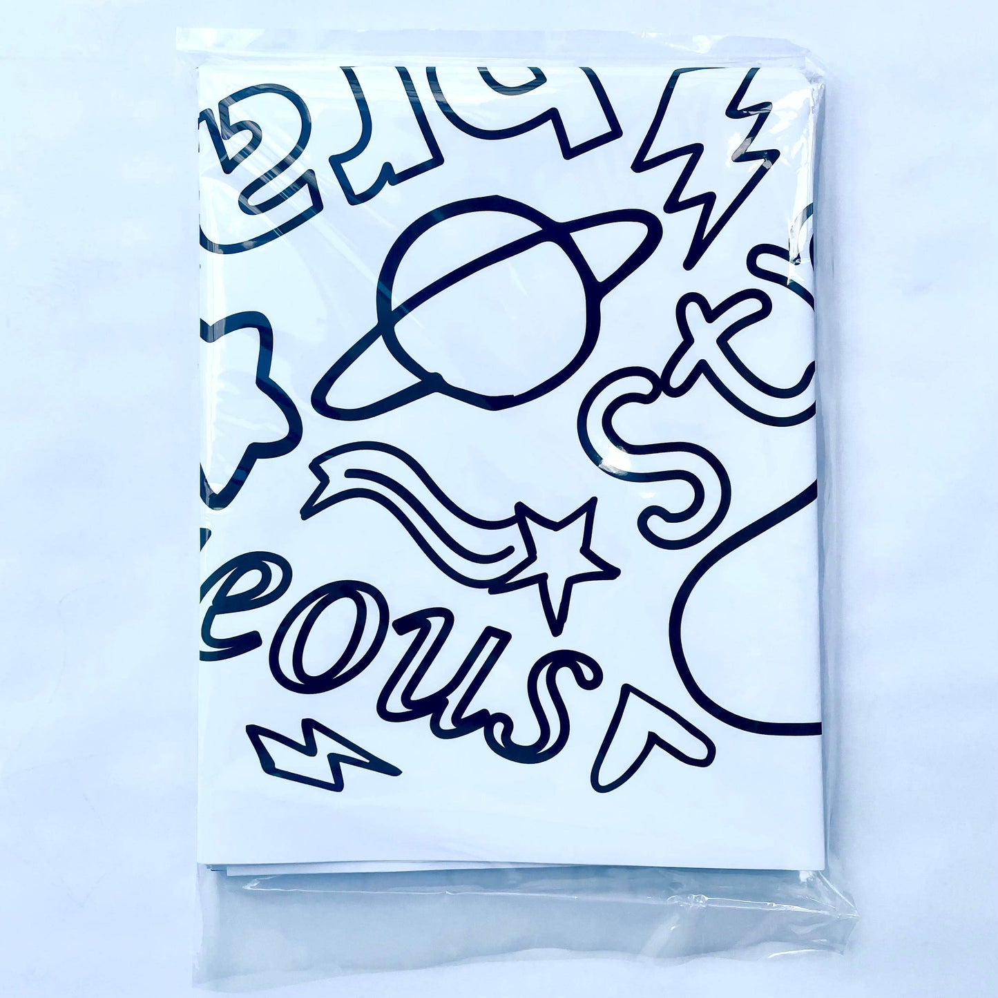 Positive Affirmations Coloring Tablecloth | Kids Activity