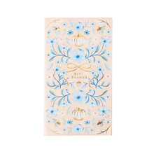 Blue Toile Pumpkin Halloween Guest Towels (Set of 20)