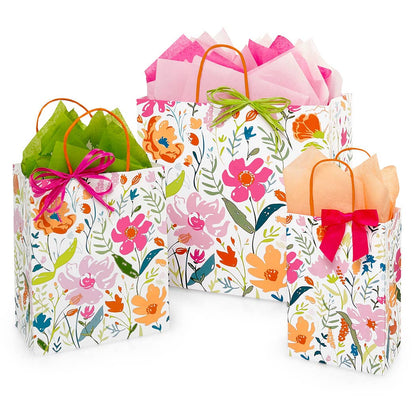 Wildflower Fields Paper Gift Bags