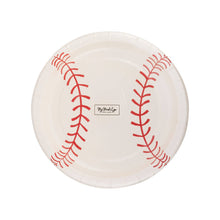 Baseball 8in Paper Plates 8ct