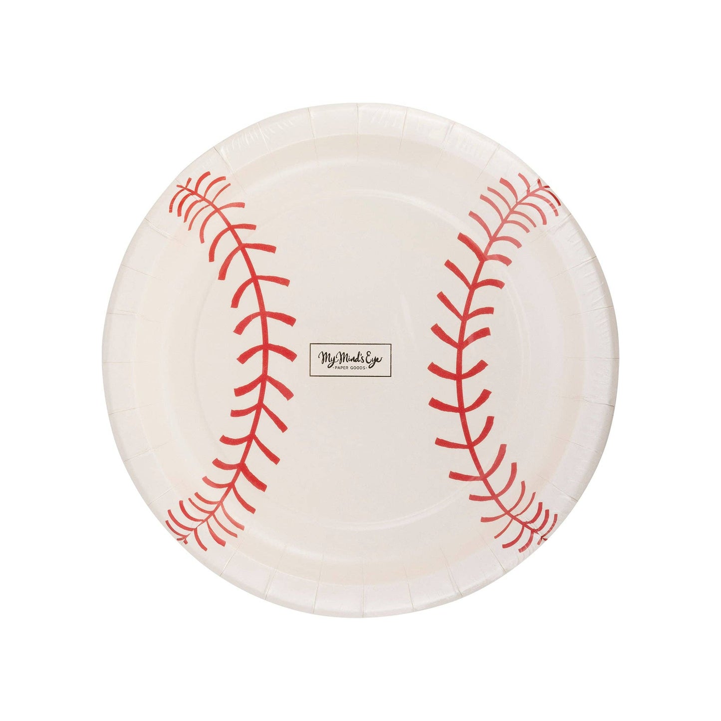 Baseball 8in Paper Plates 8ct