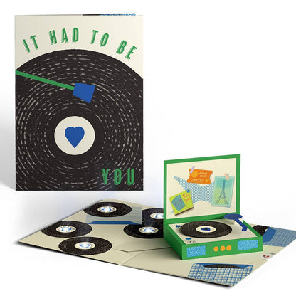It Had to Be You Music and Lights Pop-Up Card 5x7"
