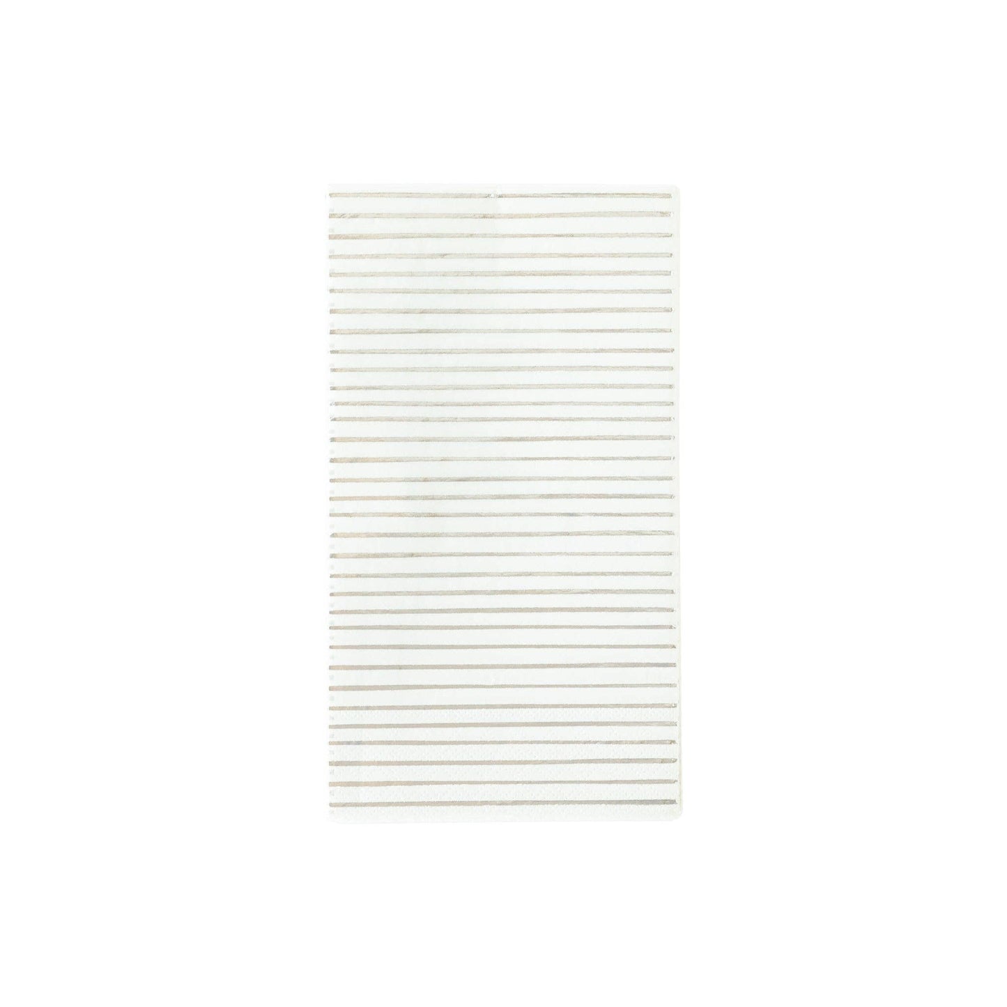 Silver Stripe Dinner Napkins 18ct
