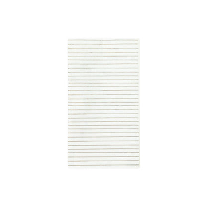 Silver Stripe Dinner Napkins 18ct