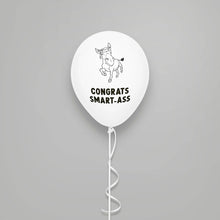 Congrats Smart Ass Latex Balloon