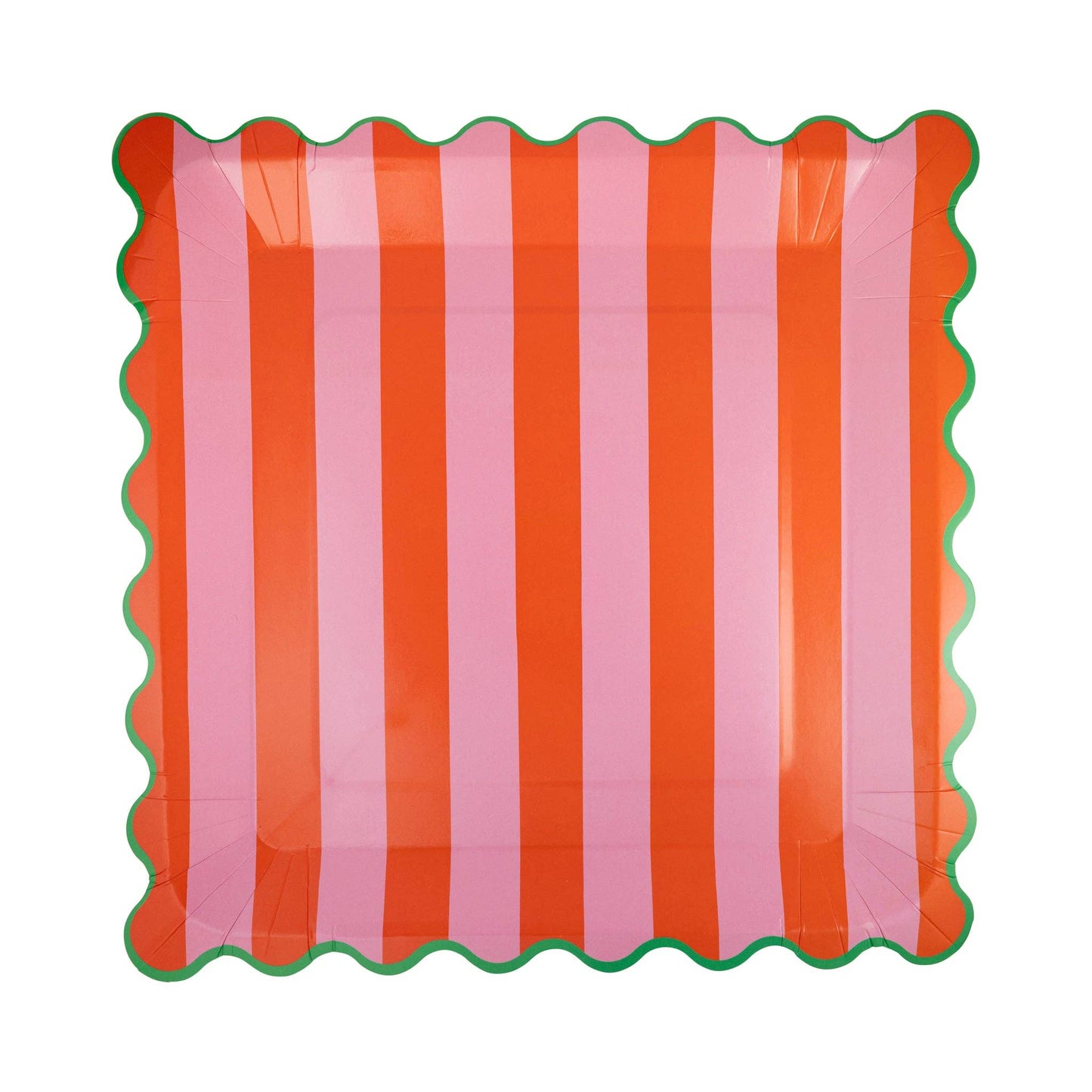 Striped Plates Set 8ct