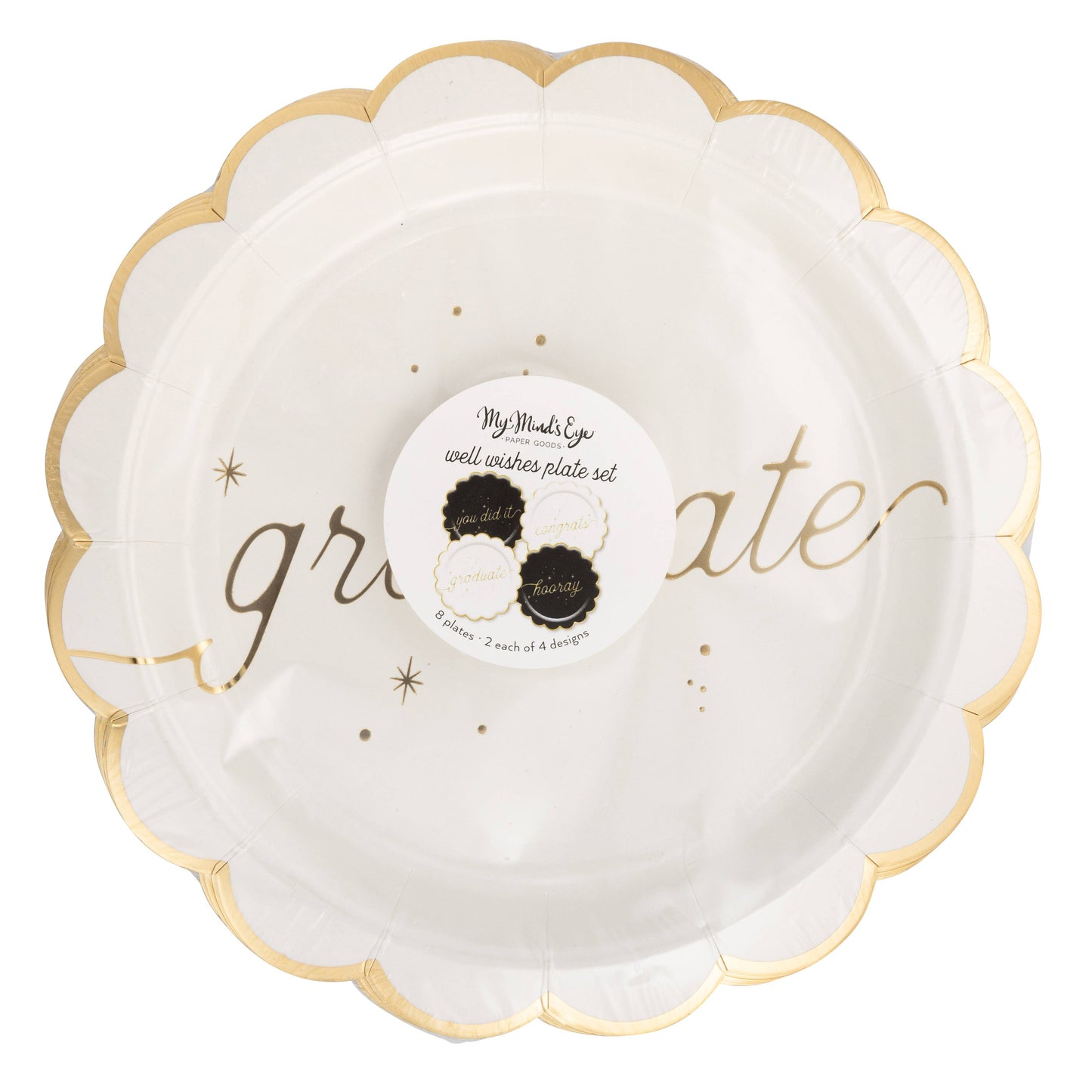 Well Wishes Plate Set 8ct