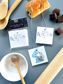 From the Kitchen of Tags - Blue Mixer