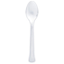 Clear Premium Plastic Spoons 20ct