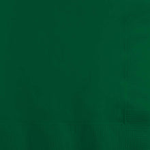 Hunter Green Beverage Napkins 50ct