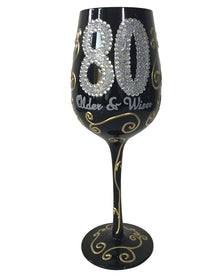 Wine Glass - Black 80
