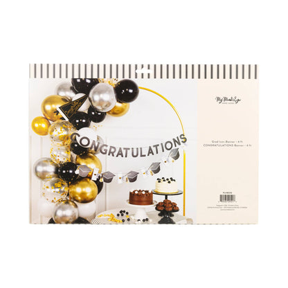 Icon and Congratulations Banner Set
