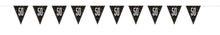 Glitz Black Flag Banner 9ft - 50