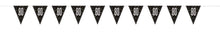 Glitz Black Flag Banner 9ft - 80