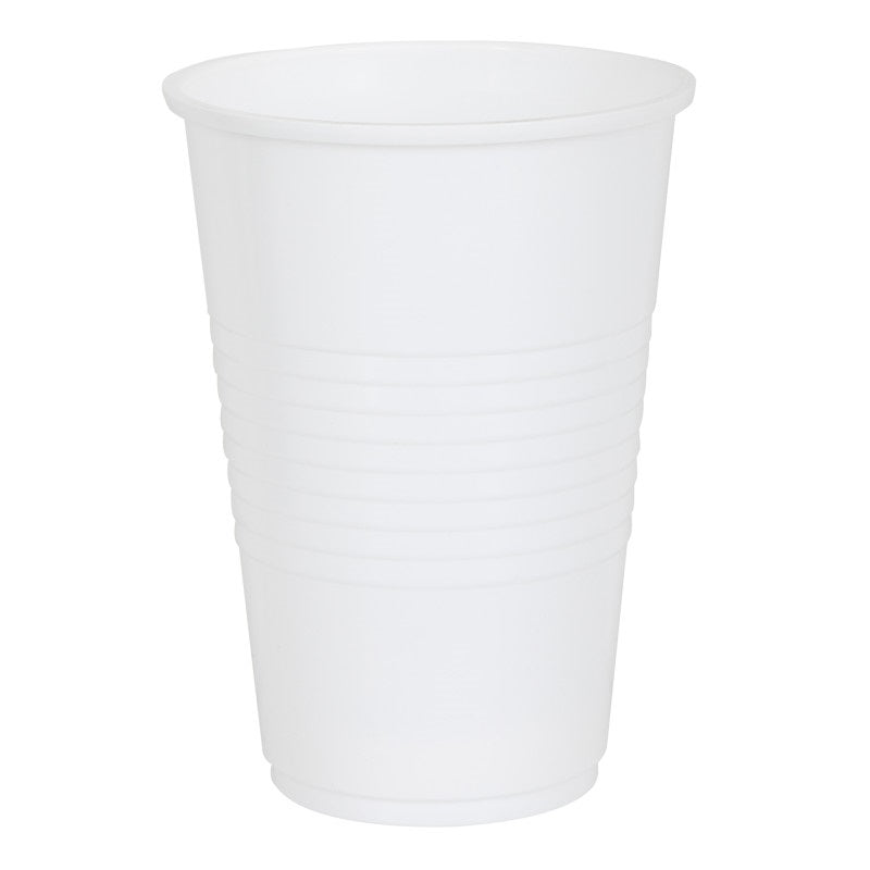 White 16oz Plastic Cups 50ct