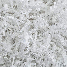 White Crinkle Cut Shred Tissue Paper 2oz